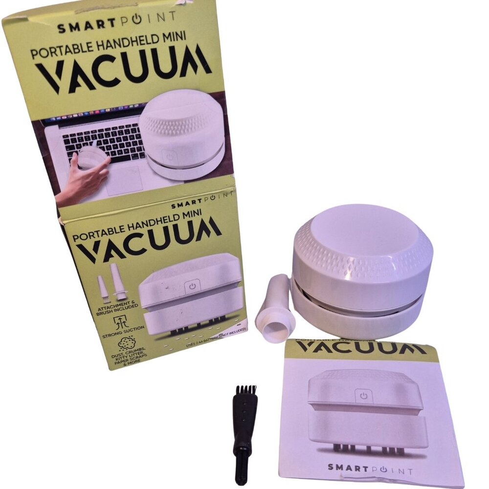 SmartPoint Portable Handheld Mini Vacuum – Desk & Keyboard Cleaner